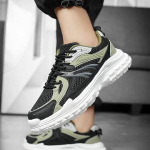 Nuevo estilo de zapatillas deportivas casuales para hombre, modernas y versátiles, de malla transpirable y antideslizante, para correr al aire libre. - Product Image 3