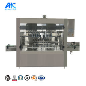 Machine à étiqueter automatique 700BPH <span class=keywords><strong>5L</strong></span> pour la cuisson de bouteilles <span class=keywords><strong>d</strong></span>'<span class=keywords><strong>huile</strong></span> <span class=keywords><strong>d</strong></span>'<span class=keywords><strong>olive</strong></span> végétale comestible Remplisseuse de sirop - Product Image 5