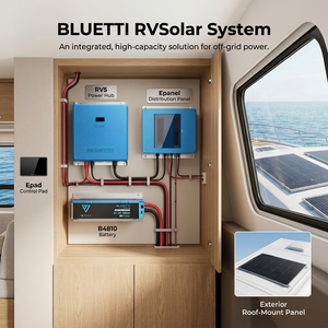 ระบบพลังงานแสงอาทิตย์แบบ all-in-one จาก Bluetti 5kVA จัดเก็บพลังงานติดตั้งง่ายสำหรับการแปลงรถตู้ - Product Image 2