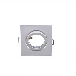 Faretto <span class=keywords><strong>LED</strong></span> COB Quadrato da Incasso Moderno 5W, Alta Resa Cromatica, Ultra Sottile, Luce da Soffitto in Metallo, 4000K Bianco Caldo, Dimmerabile e Antiabbagliamento - Product Image 4