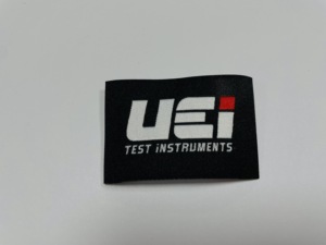Étiquette tissée personnalisée pour vêtements, vente directe usine, étiquette de col, logo de marque haute densité, étiquette en tissu tissé - Product Image 3