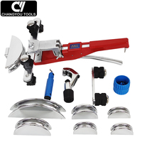CT-999RF 6-22mm main cintreuse ensemble d'outils CVC réfrigération cuivre tuyau outils de cintrage 90 degrés Tube cintreuse Kit