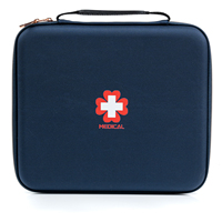 Étui rigide pour kit de diagnostic médical OEM/ODM, boîte de transport étanche et antichoc en EVA moulé pour ensemble d'otoscope et d'ophtalmoscope