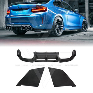 Carbon Fiber Customized Rear <strong>Diffuser</strong> <strong>for</strong> BMW <strong>2</strong> <strong>Series</strong> F87 M2 2016-2018 Car Bumper Lip <strong>Diffuser</strong> Retrofit M Design Style - Product Image 1