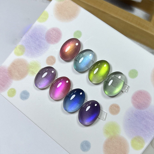 AILANUO esmalte de uñas de Gel UV serie Ojo de Gato radiante de alta calidad de 15ml 8 colores con imán LED cura vegano no tóxico DIY amigable - Product Image 1