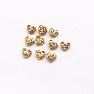 Perles entretoises en acier inoxydable en forme de cœur Yunnique pour la fabrication de bracelets GZY-PJ06 – Composants de bijoux moulés - Product Image 5