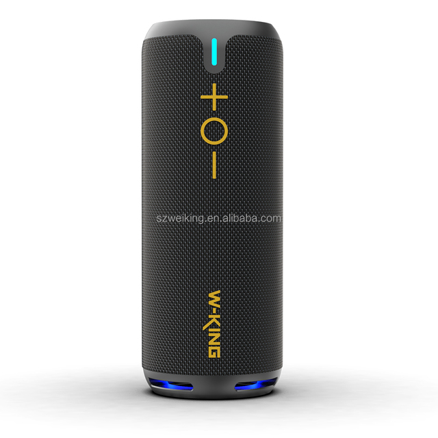 Wholesale Original W-King D320 Portable  Wireless Speakers Waterproof Column Outdoor Music Player Gift Boombox With RGB