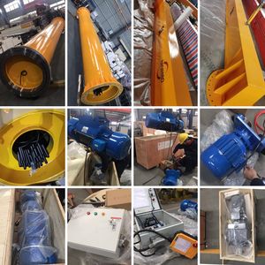 Rayvanbo Precio competitivo 500kg Montado en la pared Grúa Jib Crane <span class=keywords><strong>Grajo</strong></span> De Foque para Taller de elevación de mercancías - Product Image 5