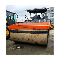 Rouleau compresseur d'occasion de haute qualité et à bas prix HD110 HD128 HD138 HD90 Modèles Allemagne fabriqué HAMM ROLLER HD110 IN SHANGHAI