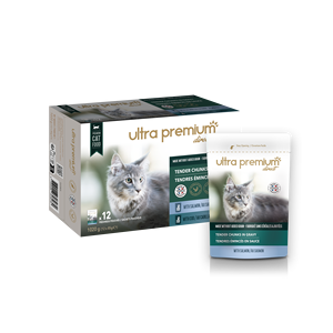 Chất lượng tuyệt vời nguyên liệu tinh khiết thức ăn vật nuôi khối Đấu Thầu trong nước thịt-cá hồi & cá tuyết Thức ăn ướt cho mèo - Product Image 1