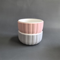 Nouvel ensemble de vaisselle en céramique 2026 pour bébés et tout-petits, avec bol d'alimentation et manchon en silicone, sans BPA, de qualité alimentaire, écologique et portable