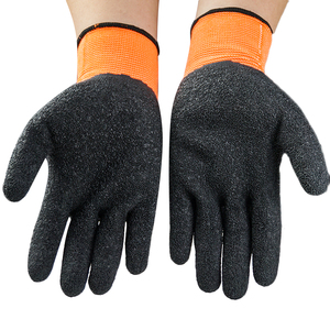 Gants de travail de sécurité en coton tricoté avec revêtement en latex pour l'industrie, le jardinage et la construction, fabriqués en Chine - Product Image 5