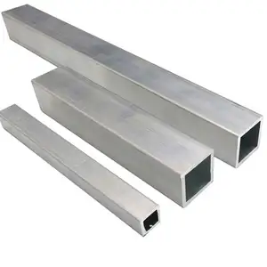 aluminium 6063 t5 stranggepresstes rechteckiges rohr aluminiumprofile preise