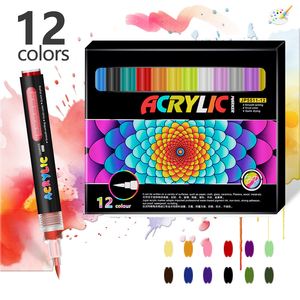 Set di Pennarelli Artistici Opachi Avanzati, Inchiostro Impermeabile Non Sbiadisce, per Studenti Professionisti, Graffiti, Illustrazioni, Lavori Non Cancellabili - Product Image 6