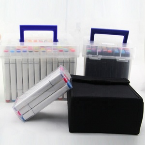 Juego de Marcadores Permanentes de Doble Punta de 48 Colores, Marcador de Alcohol de Doble Cara, Punta Ancha y Fina, para Dibujar, <span class=keywords><strong>Manga</strong></span>, Arte y Manualidades - Product Image 5