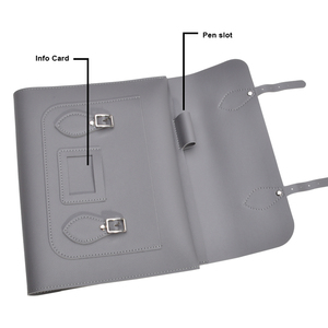 Double-sided PU <strong>Folder</strong> A5 <strong>Travel</strong> <strong>Document</strong> Paper File Multi Color File Business Office <strong>Folder</strong> - Product Image 4