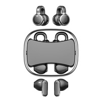 Nuevos Auriculares Inalámbricos Q9 True Wireless 5.4, Tipo Clip de Oreja Semi-in-ear, Cancelación de Ruido, Voz