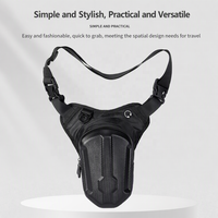 Sac banane tactique en TPU personnalisé, imperméable, pour homme, à coque rigide, pour moto, à porter à la taille ou à la cuisse