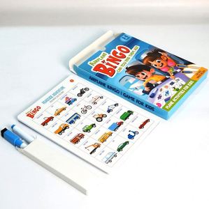 Jeu de Bingo Avion pour Enfants 3-8 Ans – Tableau Effaçable en Papier avec Marqueurs – Écologique, Durable, Éducatif – Kit d'Activités de Voyage - Product Image 2