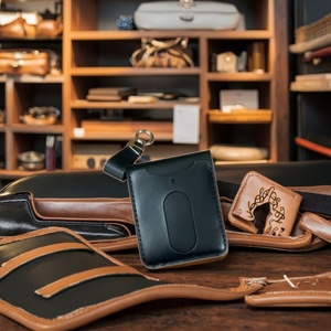 For Genuine Leather Vintage <b>Wallet</b> Open Thread Pattern Cotton Lining Anti-Theft Unisex Short Slim Design 7 Inch Card <b>Holder</b> - Product Image 2