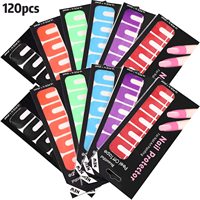 Protection d'ongles professionnelle pour nail art, 5 styles, ruban adhésif pelable et protecteur, vente en gros, logo personnalisé pour salon