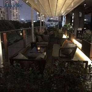 Bên ngoài Không Thấm Nước Gỉ Shading Miễn Phí Mái Hiên Kích Thước Tùy Chỉnh - Product Image 4