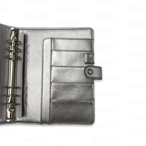 Bán Sỉ Bìa Sổ Tay Sổ Tay A5 A6 6 Vòng Xoắn Ốc Sổ Kế Hoạch Văn Phòng Kinh Doanh Sổ Tay A5 Bìa Sách Xoắn Ốc Bằng Da - Product Image 6