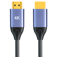 Cable HDMI 2.0 de Alta Velocidad al por Mayor, 4K60Hz 3D HDR, Conector Chapado en Oro, Cable de Audio y Video HD de 1M 3.3 pies para TV Box, Proyector, Monitor