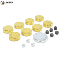 Bouchon d'extension, bouchon d'arrêt, fer, acier inoxydable, laiton, cuivre, moteur, laiton, bouchon galsh pour joints d'huile automobile