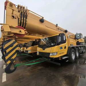 Grue de camion QY100K5C, capacité de levage de 100 tonnes, flèche en U à 5 sections, configuration à double moteur, grue hydraulique mobile prête à l'emploi - Product Image 2