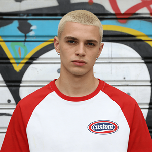 T-shirts pour hommes à manches courtes, col rond, imprimés, style streetwear, respirants, en coton 100% tricoté, poids lourd 250 g/m² - Product Image 2