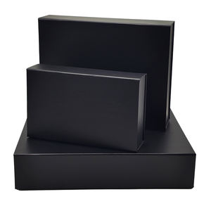Caja de café magnética personalizada Cadeau scatole di carta cajas caixas de regalo papel negro cartones caja de cartón - Product Image 1