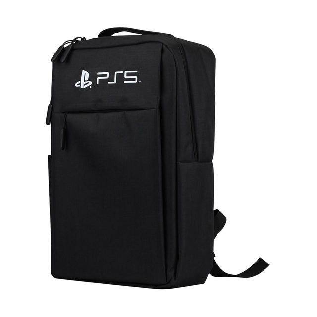 Portable Simple PS5 Controller Carrying Case with Zipper Closure Nylon Protective Storage Bag for PS5 Accessories