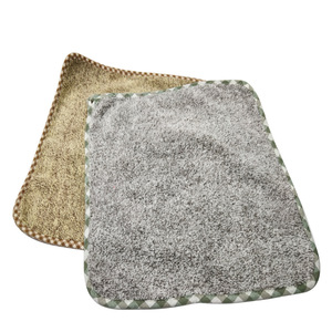 Toalla de lavado de autos de fibra de carbón de bambú Fulais, 35x35 cm, color gris café, toalla de mano para limpieza de automóviles - Product Image 4