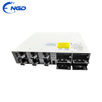 Switch de Red PoE+ Avanzado de 48 Puertos con Uplink SFP+ de 10G para AP Inalámbricos, Teléfonos IP, Seguridad y LAN Empresarial C9300L-48P-4X-A