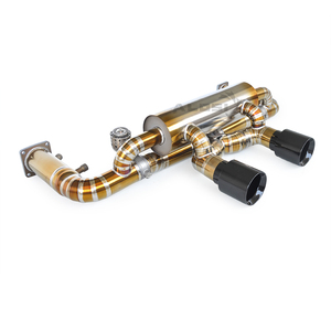Sistema de Escape con Válvulas de Titanio Premium para Porsche 991.2 <span class=keywords><strong>Carrera</strong></span> <span class=keywords><strong>GTS</strong></span> 2015-2019 3.0T, Kit de Tubo de Silenciador de Alto Rendimiento - Product Image 4