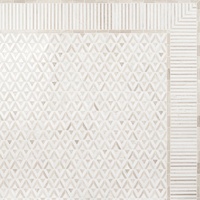 Mosaïque de piscine en marbre Thassos européen intemporel, gris bois, triangle Monique, beige naturel, parquet, pour mur intérieur