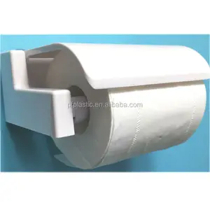 Auto-adhesivo plástico rollo de papel higiénico titular de la