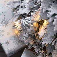 Herstellergroßhandel Pop-up Weihnachtsbaum 1,8m Faltbare Weihnachtsbäume mit LED-Lichtern und Weihnachtskugeln