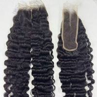 Cabello Camboyano Virgen al por Mayor de un Solo Donante, Cabello Humano sin Pegamento, Cabello Rizado Birmano, Cabello Indio Virgen, Pelucas Vanessa, Accesorios para el Cabello