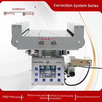 Mesin Serbaguna Surmach SG9800 Layar LCD Kontrol Material Gulungan Sensor Deteksi Tepi 24V Koreksi Deviasi Fotolistrik