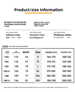 <span class=keywords><strong>Pantaloni</strong></span> Casual da <span class=keywords><strong>Uomo</strong></span> per Esterno, Trendy e Dritti, Stile Cargo Mimetico con Multi-Tasche, Versatili e a Gamba Larga per Giovani - Product Image 4