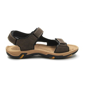 2026 Latest Design Summer Non-Slip <strong>Brown</strong> Outdoor Beach Sports <strong>Sandals</strong> for <strong>Men</strong> Chappal - Product Image 4