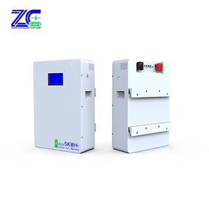 แบตเตอรี่ลิเธียมแบบติดผนัง Solar System Home Energy 25.6V 5KWH สำหรับระบบไฮบริดกริด จัดเก็บพลังงานภายในบ้าน รุ่น ZCB-G-5kWh All in One - Product Image 3