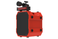 Haut-parleur directionnel portable CT/HC620 à son intense, LRAD 136 dB SPL de crête, portée de 800 m, dispositif acoustique longue portée, fonctionnalités de sauvetage