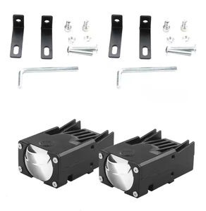 New Car Spotlight 120 Wát công suất cao LED chiếu Sương Mù Ánh sáng lưới tản nhiệt LED ánh sáng xe máy LED ống kính máy chiếu hóa đơn đèn sương mù - Product Image 1