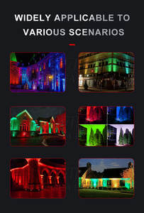 بوركون Seetronic مقاوم للماء 40X15w RGBW 4in1 <span class=keywords><strong>LED</strong></span> لون المدينة في الهواء الطلق جسور المناظر الطبيعية في الهواء الطلق منتزهات الشواطئ - Product Image 5