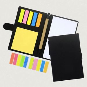 Custom LOGO Printed Small Pocket Sticky Notes <b>A5</b> Notebook Steno Pads Lined <b>Notepad</b> with Pen - Product Image 4