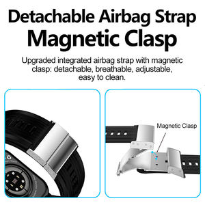 2026 신형 S191 에어 펌프 스마트워치 혈압 ECG 체온 건강 모니터 낙상 감지 피트니스 트래커 스마트워치 - Product Image 3