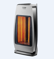 Chauffage d'appoint portable 2500W, électrique, infrarouge lointain, pour la maison, avec fonction oscillante, idéal pour l'hiver